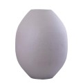 Kremowy aluminiowy wazon PTMD Nereus
