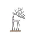 Srebrny aluminiowy renifer PTMD Cherylee