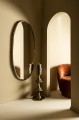 Owalne lustro PTMD Limera Brass