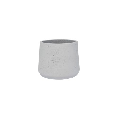 Jasnoszara osłona Pottery Pots Patt