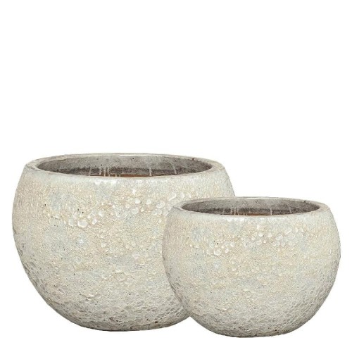 Okrągła osłona ceramiczna beżowa PTMD Javier