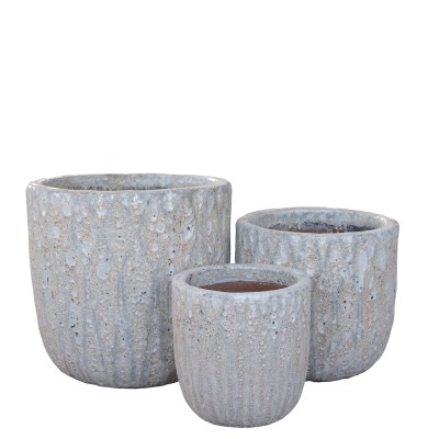 Beżowa donica PTMD Darron